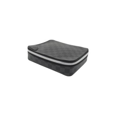 中古LV路易威登女包A级95新 Horizon AccessoryPouch棋盘格手拿包