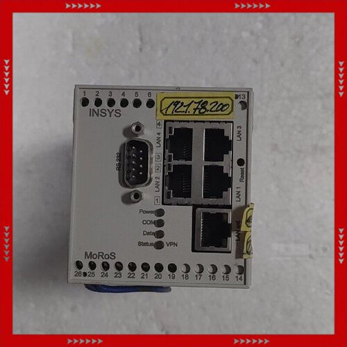【问价】INSYS MoRoS LAN 2.1 PRO 工业交换机，