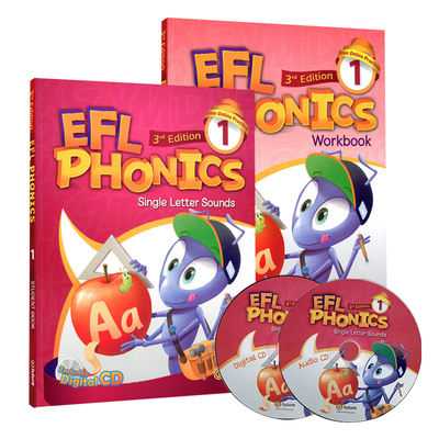 新版EFLphonics1-5级学生套装