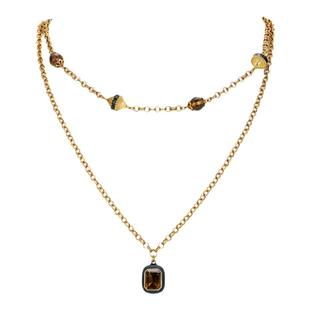 【赵丽颖同款】RC Retro Chic意大利复古时尚 罗马盾牌叠戴项链