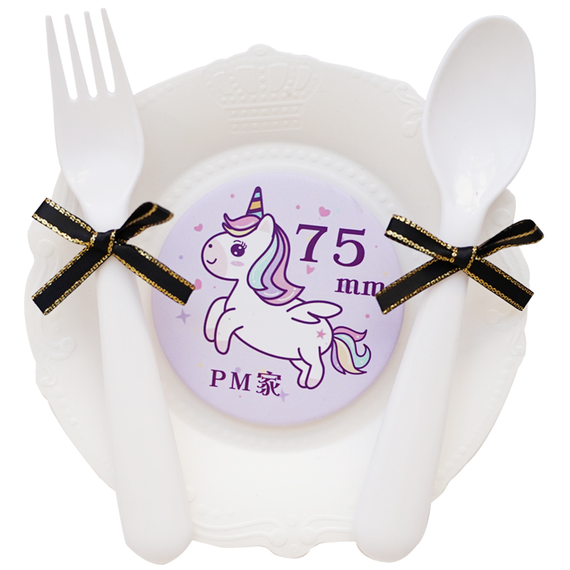 PM家痛板diy材料集合餐盘痛材料亚克力胶磁铁蕾丝花边蝴蝶结装饰