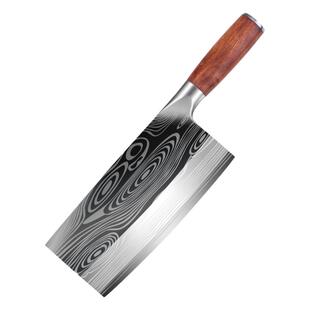 行冠家用菜刀超快锋利不锈钢锻打切片砍骨两用斩切刀厨师专用厨房