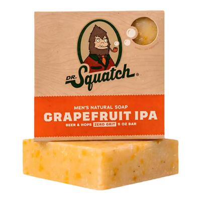 Dr. Squatch-葡萄柚柑橘啤酒花香保湿镇静男士手工香皂洗手沐浴皂