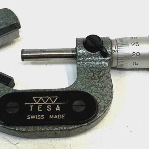 Tesa 2035mm Bgelmessschraube Messschraube Mikrometer 3 dents