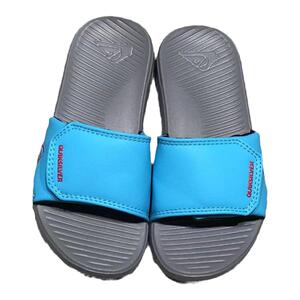 Quiksilver2024新款夏季布艺拖鞋儿童家用潮牌时尚防滑一字拖