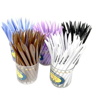 刀笔批发扁刀笔圆珠笔 快递物流专用笔广告笔 开箱笔40只/桶包邮