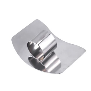 不锈钢护手器厨房小工具手指卫士不伤手可调节切菜护指器防切板盾