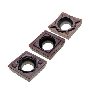 金属陶瓷涂层数控车床内孔精车刀片菱形外圆刀粒CCMT060204HQMTFG