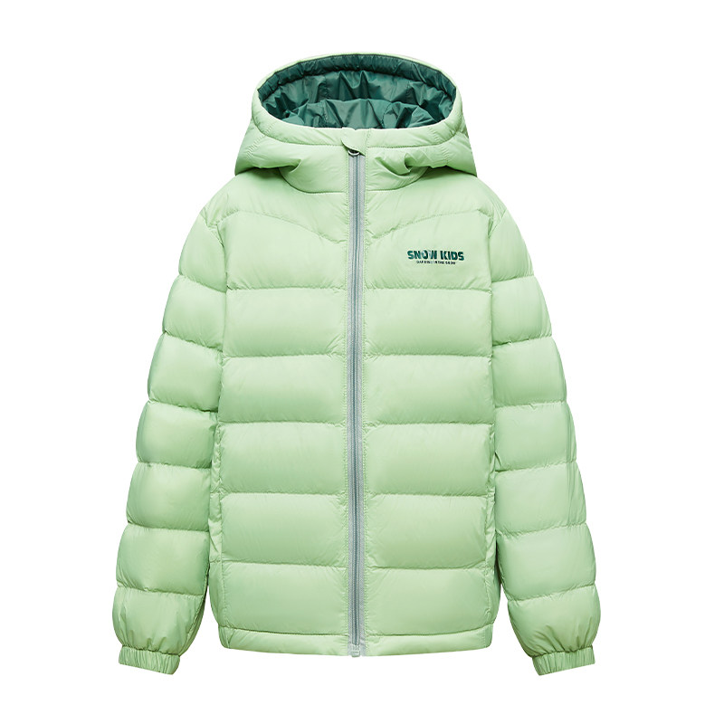 雪中飞短款儿童轻薄羽绒服外套