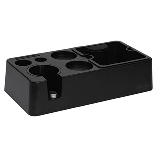 多功能ABS咖啡压粉底座手柄支架压粉布粉器套装敲渣盒51/58mm通用