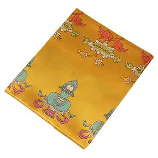 八吉祥哈达藏族饰品加宽加厚丝绸绣花哈达批量发长辈红色礼品2.5m