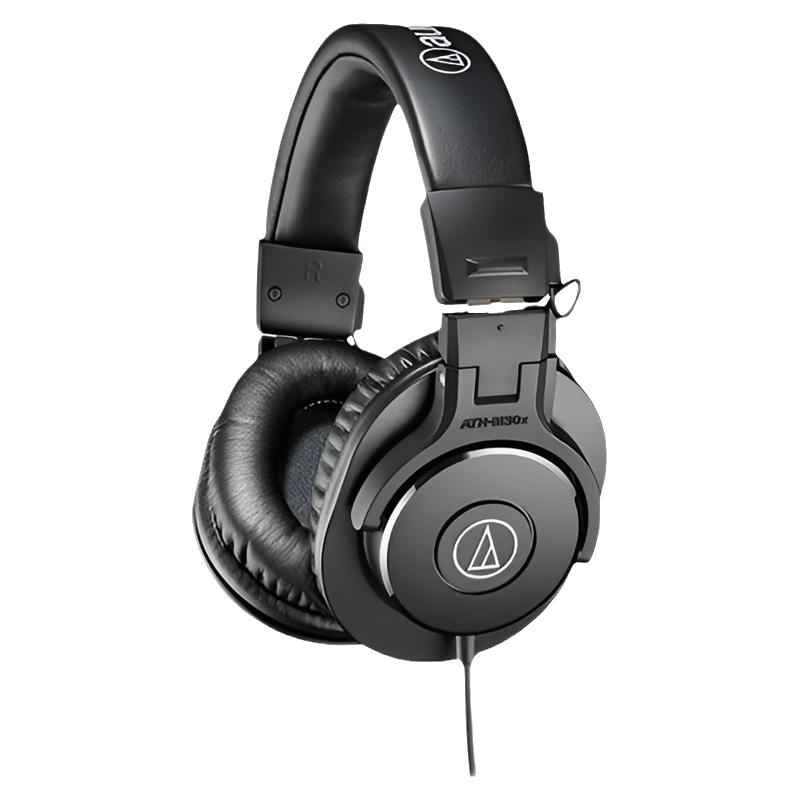 铁三角头戴式监听耳机M30x专业HIFI电脑音乐主播主播声卡有线耳返