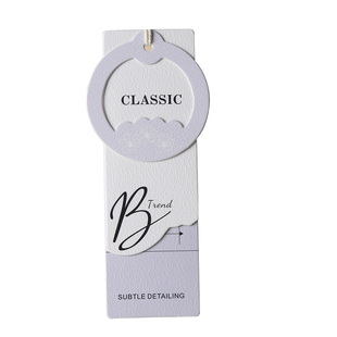 高端服装店吊牌定制logo衣服时尚挂牌订做价格标签合格证设计商标