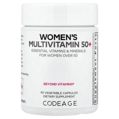 Codeage,50 岁以上女性多维生素，90 粒素食胶囊