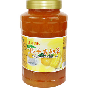 太湖美林佛手香柚茶1.2kg美林花果茶花酿柚子茶酱果酱奶茶冰品料