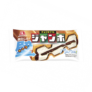 日本森永冰淇淋巧克力块夹心香草威化三明治雪糕赏味榜top冰激凌