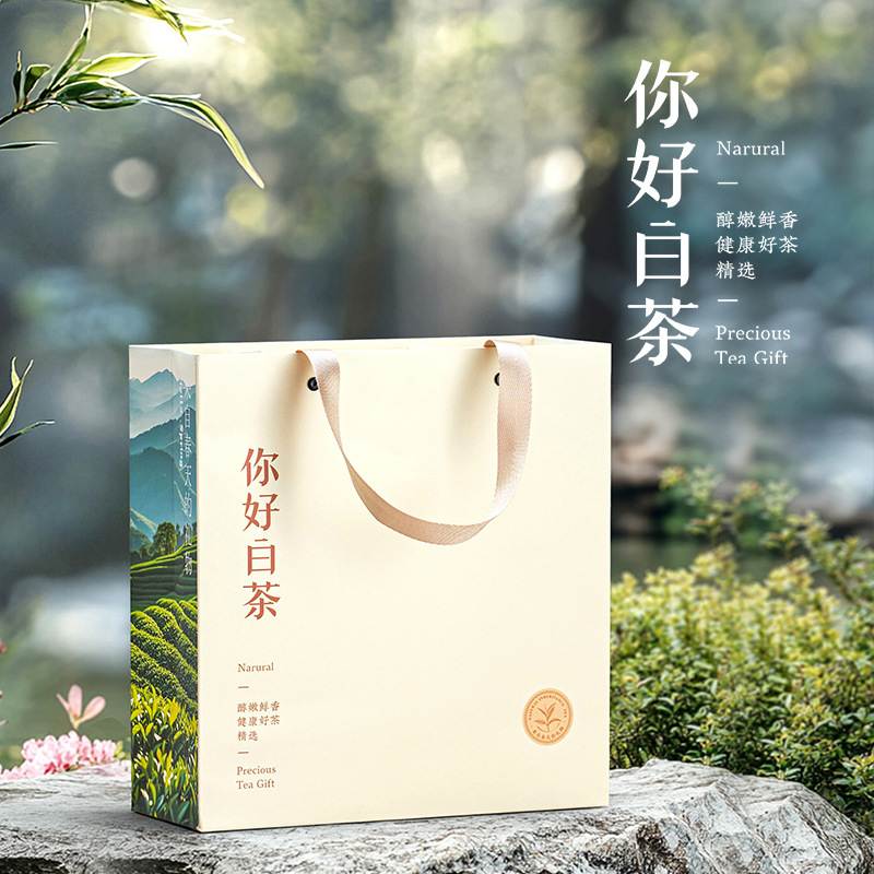 新款茶叶包装罐白茶铁盒装通用茶叶罐密封一斤罐空茶叶马口铁包装