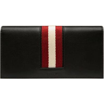Bally/巴利时尚男士长款牛皮钱包