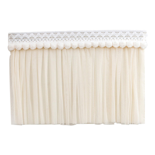 电表箱遮挡帘魔术贴多媒体配电箱遮丑装饰帘可视门铃电话遮挡纱帘