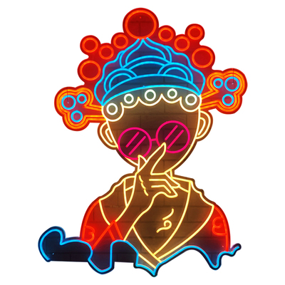 广告牌霓虹灯国潮亚克力造型定制