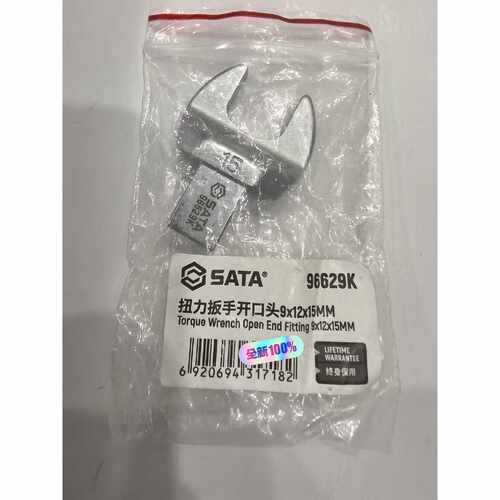 全新正品世达96629K扭力扳手开口头9*12*15mm