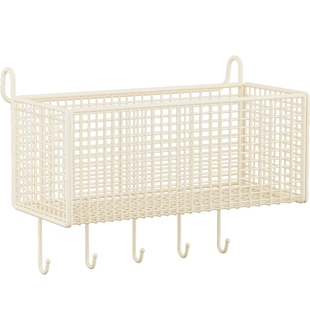 床头置物架挂篮床上宿舍上铺床边收纳篮墙上挂钩式悬挂收纳神器