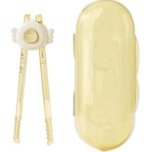 英氏儿童筷子训练筷自动回弹学习筷宝宝筷子虎口训练筷练习筷餐具