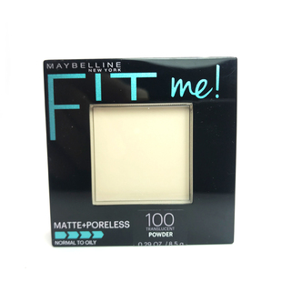 美宝莲fieme定制柔雾粉饼干湿两用定妆不易脱妆遮瑕控油哑光提亮