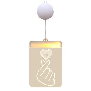 LED小彩灯生日仪式室内房间玻璃窗户氛围感装饰场景布置吸盘挂件