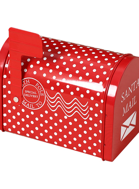 创意邮箱收纳摆件圣诞节氛围装饰