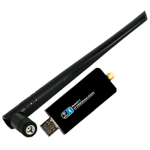 GRIS WIFI6接收器Realtek瑞昱RTL8852BU电脑Win11/10蓝牙适配器5.2无线AX 5G双频USB3.0千兆1800M台式机LINUX