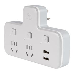 公牛多功能转换器扩展多孔插座插排一转多变二三家用无线插头面板