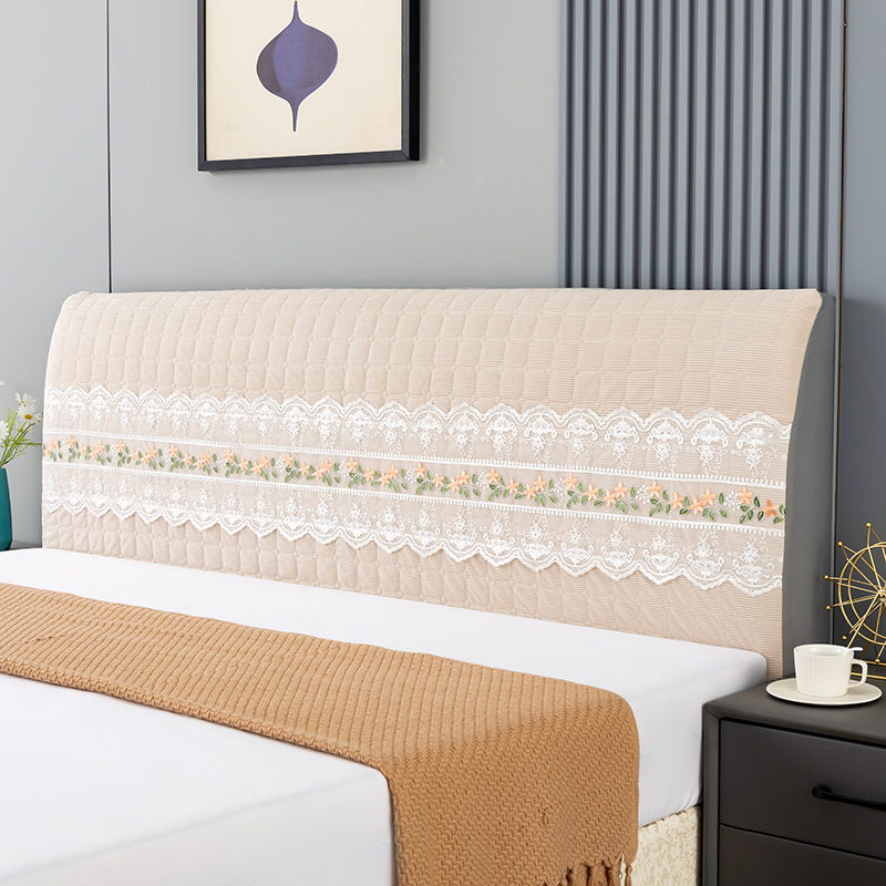 床头套罩全包2025新款软包床头靠背防尘保护套木床皮床套子夹棉