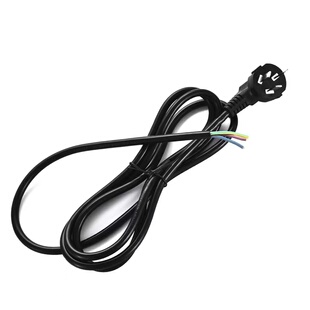 纯铜国标三插10A16A三脚电线0.5/0.75/1/1.5/2.5平方电源线带插头