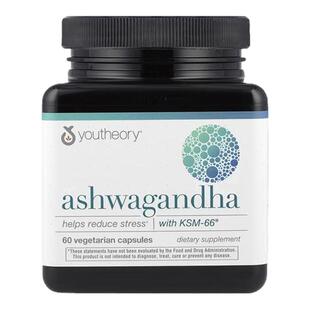 Youtheory南非醉茄舒缓压力维持健康皮质醇水平肾上腺素焦虑舒缓