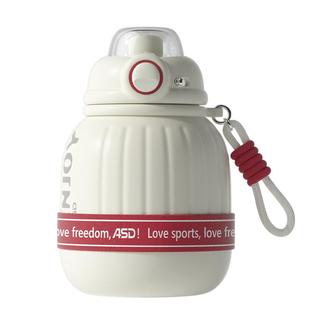 爱仕达保温杯大容量女吸管水杯316L不锈钢大肚杯大号可爱水壶杯子