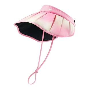 蕉下儿童贝壳帽黑胶遮阳帽大帽檐男女童户外帽子空顶运动防晒帽