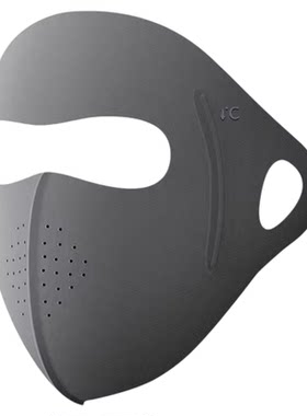 防晒面罩3d立体口罩男士全脸防紫外线遮阳夏季脸基尼骑行冰丝防风