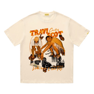 摇滚计划TravisScott重磅T恤