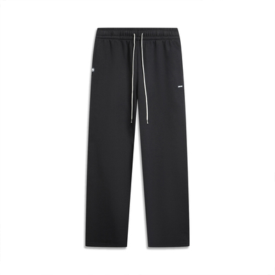 李宁反伍BADFIVE直筒长裤加绒男