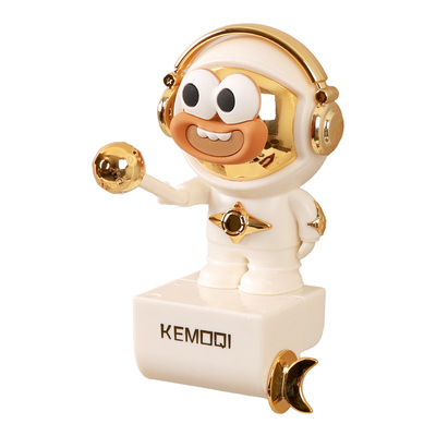 太空人挤牙膏器免打孔多功能挂物