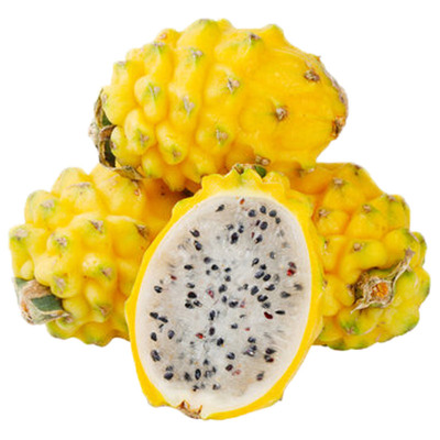 正宗新鲜麒麟燕窝果当季黄皮白心火龙果热带特产新鲜水果海南包邮