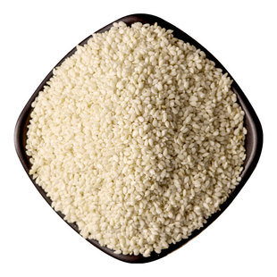 白芝麻500g脱皮生白芝麻商用农家自种去皮生芝麻仁非熟芝麻黑芝麻
