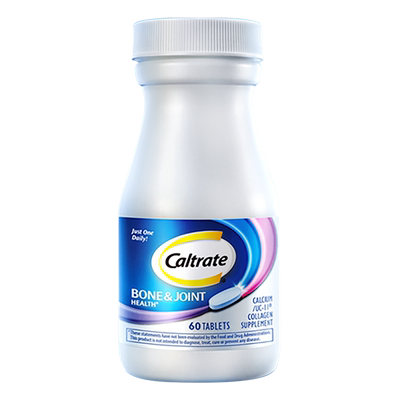 钙尔奇进口植萃骨胶原氨糖60粒