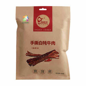 闹格尔天祝白牦牛肉手撕肉干120g麻辣味原味高原好吃零食甘肃特产