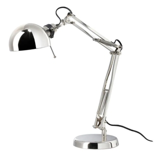 宜家芙萨工作灯台灯伸缩折叠学习护眼阅读卧室看书可调节国内代购