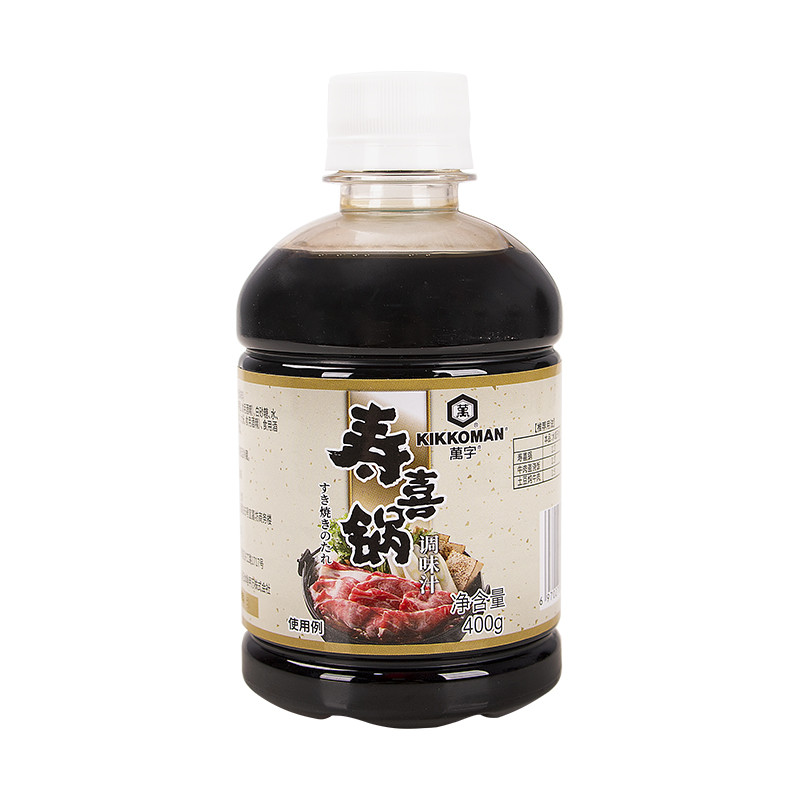 万字日式寿喜锅调味汁400g寿喜烧酱汁酱油火锅底料调料关东煮汤料