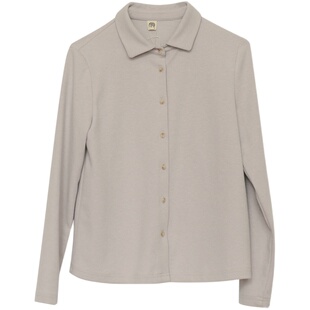 20QDA-030【柔风微云】前世今生复古温婉文艺经典翻领长袖T恤