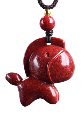 朱砂小马吊坠男女钥匙扣挂件