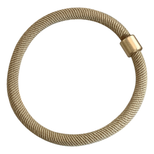 粗款螺纹基础皮筋金属扣 日常百搭扎头发马尾丸子头发绳发圈